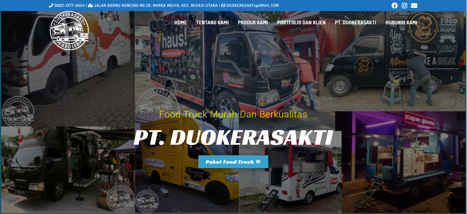 PT Duokerasakti Food Truck Murah Berkualitas by webyourday