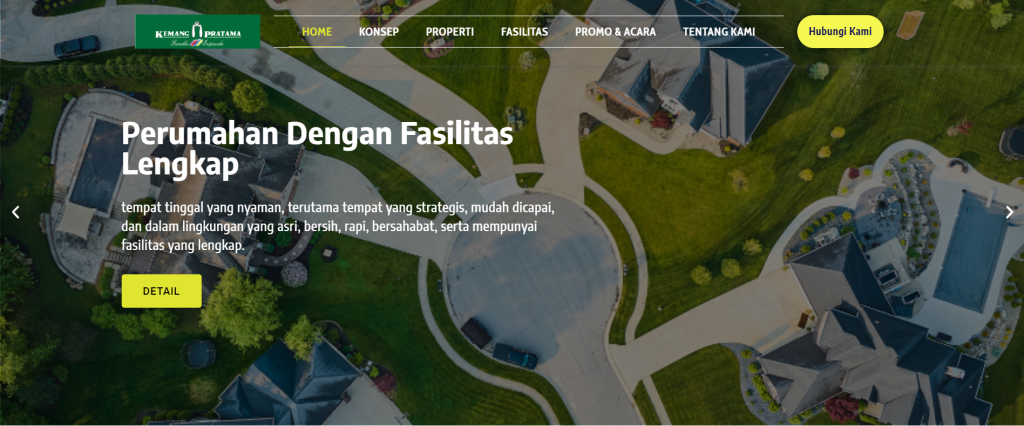 portfolio webyourday - website kemang pratama Bekasi